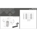 Gilles RGK2 Foldable Footrest Extensions Gilles RGK2 Foldable Footrest Extensions